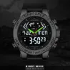 NAVIFORCE - montre de sport tendance - quartz - analogique - bracelet cuir - étanche