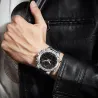 NAVIFORCE - moderigtigt sportsur - quartz - analog - læderrem - vandtæt