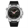 NAVIFORCE - montre de sport tendance - quartz - analogique - bracelet cuir - étanche