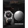 NAVIFORCE - moderigtigt sportsur - quartz - analog - læderrem - vandtæt