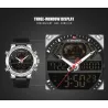 NAVIFORCE - montre de sport tendance - quartz - analogique - bracelet cuir - étanche