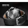 NAVIFORCE - moderigtigt sportsur - quartz - analog - læderrem - vandtæt