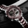 NAVIFORCE - luksusowy zegarek kwarcowy - stal nierdzewna - wodoodpornyZegarki