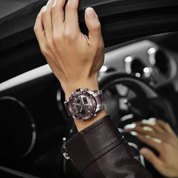 NAVIFORCE - montre à quartz de luxe - acier inoxydable - étanche