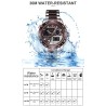 RelojesNAVIFORCE - reloj de cuarzo de lujo - acero inoxidable - resistente al agua