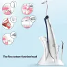 Detergente per denti elettrico universale - ablatore dentale ad ultrasuoni - smacchiatore - sbiancante - set 5 in 1