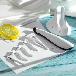 Universele elektrische tandenreiniger - ultrasone tandheelkundige scaler - vlekverwijderaar - whitening - 5 in 1 setTanden bl...