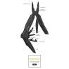 Roxon CM1349 - 14 in 1 multitool - folding plier - multipurpose knife - survival toolKnives & Multitools