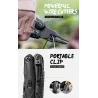 Roxon CM1349 - Multitool 14 en 1 - pince pliante - couteau polyvalent - outil de survie
