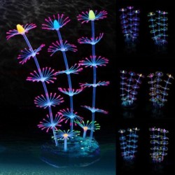 AcuarioCoral de silicona - planta luminosa - decoración de acuarios
