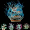Fargerike lysende koraller - kunstig silikonplante