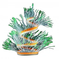 DecoracionesCoral luminoso colorido - planta de silicona artificial