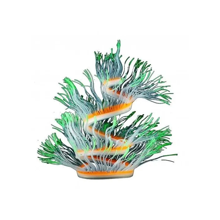 DecoracionesCoral luminoso colorido - planta de silicona artificial