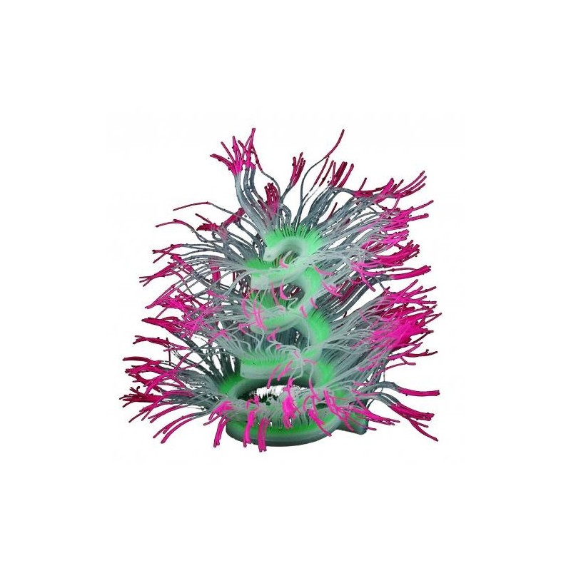 Kolorowy świecący koral - sztuczna roślina silikonowaDekoracje