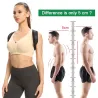Ceinture de correction de posture réglable - pour le dos - les épaules - la colonne vertébrale