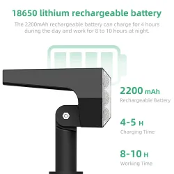 Solar powered lights - landscape spotlights - 3 lighting modes - 92 LED - IP67 waterproofSolar lighting