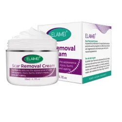 Crème anti-cicatrices - vergetures - marques d'acné - soin visage/corps - 50 ml