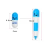 Pill shaped ballpoint pen - 6 piecesPens & Pencils