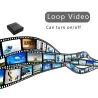Mini caméra de sécurité - full HD - 1080P - vision nocturne - détection de mouvement - enregistreur vidéo/vocal