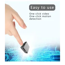 Cámaras de seguridadMini cámara de seguridad - full HD - 1080P - visión nocturna - detección de movimiento - grabadora de vid...