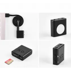 Mini security camera - full HD - 1080P - night vision - motion detection - video / voice recorderSecurity cameras