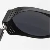 Stilige runde solbriller - UV 400 - unisex - punk stil