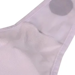 Maillot de bain une pièce sexy - noir & blanc - à pois