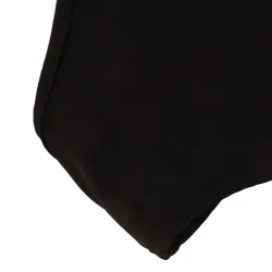 Sexy one piece swimsuit - black & white - polka dotBeachwear