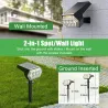Solar powered light - landscape spotlights - 4 lighting modes - 108 LED - IP65 waterproofSolar lighting