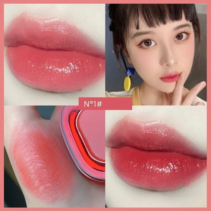 Sexy rød leppestift - lipgloss krem - langvarig - vanntett