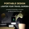 Outdoor & CampingLuz de camping multifuncional - lámpara impermeable - farol - con mando a distancia - LED - USB - recargable