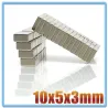 N35 - neodymmagnet - kubisk blokk - 10 mm * 5 mm * 3 mm - 20 - 500 stykker