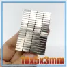 N35 - neodymmagnet - kubisk blokk - 10 mm * 5 mm * 3 mm - 20 - 500 stykker