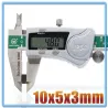 N35 - neodymmagnet - kubisk blokk - 10 mm * 5 mm * 3 mm - 20 - 500 stykker