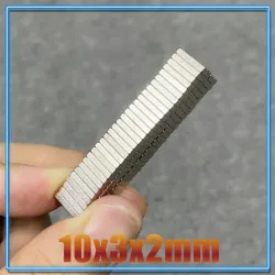 N35N35 - imán de neodimio - bloque cuboide - 10 mm * 3 mm * 2 mm - 20 - 1000 piezas