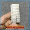 N35 - aimant néodyme - bloc cuboïde - 10mm * 3mm * 2mm - 20 - 1000 pièces