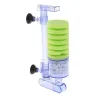 Akvariumluftpump - biokemiskt filter - dubbel skumsvamp - ultra tyst