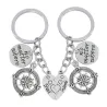 Melhores amigos e não importa onde - chaveiro 2 pcs