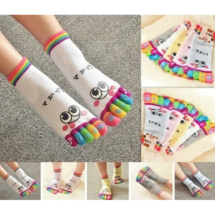 RopaCalcetines divertidos para niños - cinco dedos - algodón