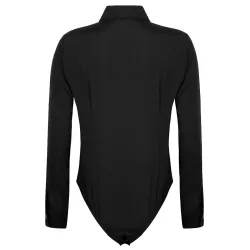 Elegante bodyer - langermet bluse - med knapper