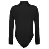 Elegant bodysuits - long sleeve blouse - with buttonsBlouses & shirts