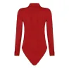 Elegant bodysuits - long sleeve blouse - with buttonsBlouses & shirts