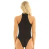 Sexy see through bodysuit - with back zipperLingerie