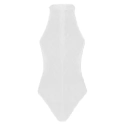 Sexy see through bodysuit - with back zipperLingerie