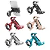 Universell telefonholder - for sykkel-/motorsykkelstyre - antiskli - klips - roterbar - aluminiumslegering
