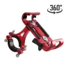 Universele telefoonhouder - voor fiets / motorstuur - antislip - clip - draaibaar - aluminiumlegeringHouders
