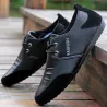 Modieuze herenschoenen - loafers - antislip - echt leerSchoenen