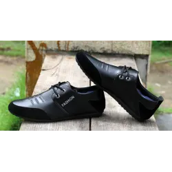 Modieuze herenschoenen - loafers - antislip - echt leerSchoenen