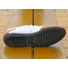 Modne buty męskie - mokasyny - antypoślizgowe - skóra naturalnaButy