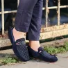 Moderigtige loafers til mænd - lavvandede ruskindssko